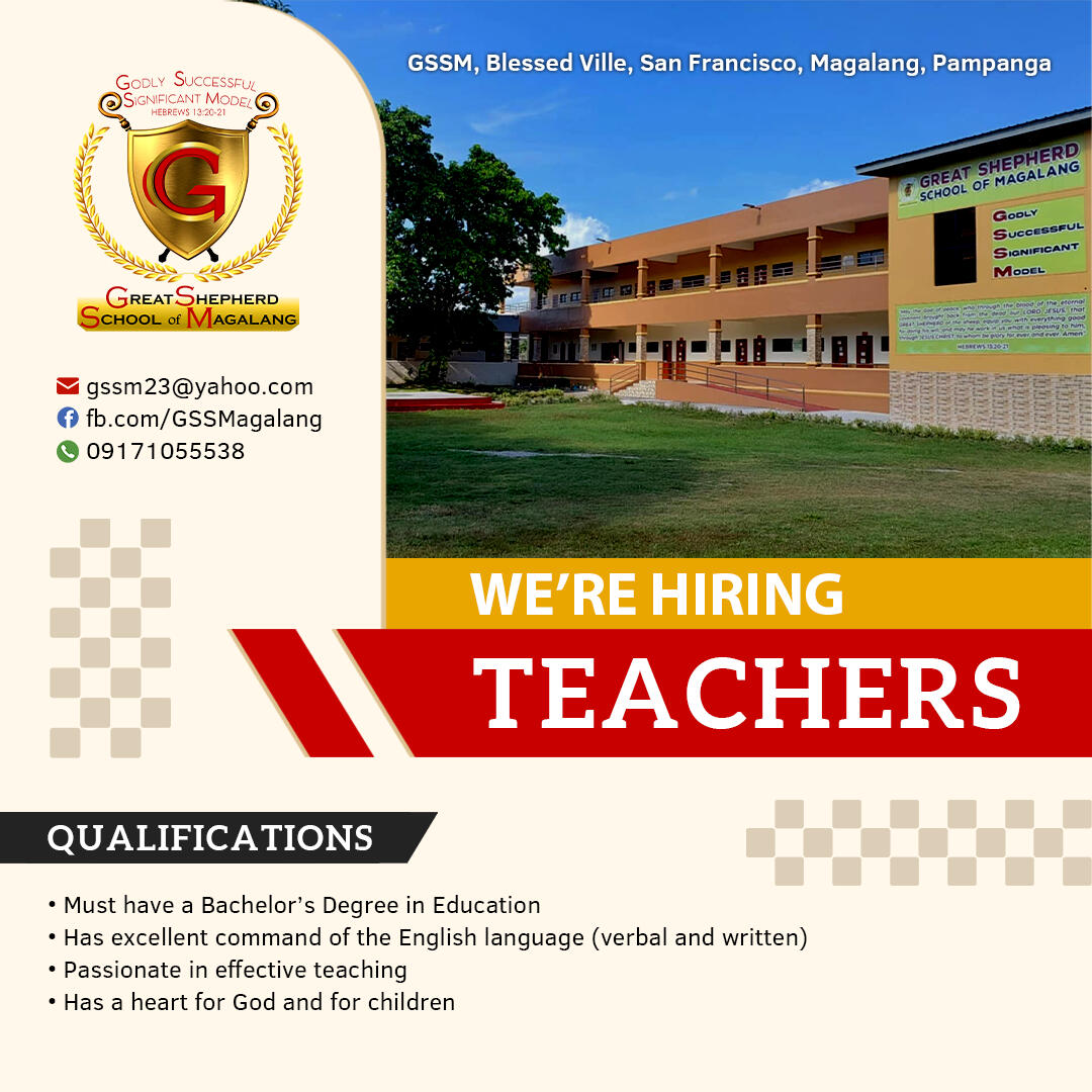 Teacher Recruitment Poster Teacher Recruitment Poster